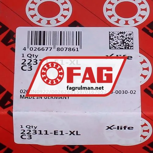 FAG 22311-E1-XL-C3 ürün fotoğrafı 6