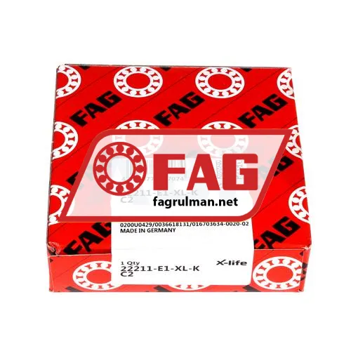 FAG 22211-E1-XL-K-C2 ürün fotoğrafı 5