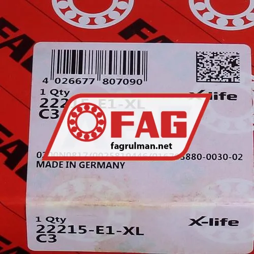 FAG 22215-E1-XL-C3 ürün fotoğrafı 6