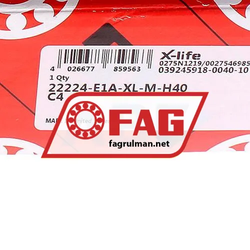 FAG 22224-E1A-XL-M-H40-C4 ürün fotoğrafı 7