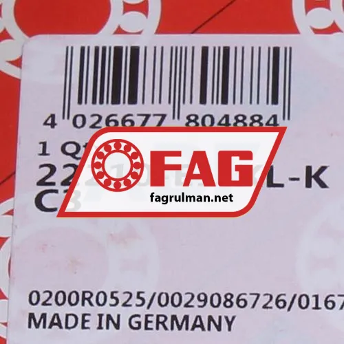 FAG 22210-E1-XL-K-C3 ürün fotoğrafı 7