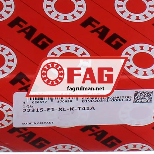 FAG 22315-E1-XL-K-T41A ürün fotoğrafı 6