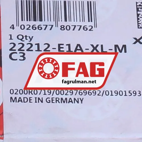 FAG 22212-E1A-XL-M-C3 ürün fotoğrafı 4
