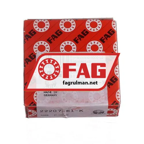 FAG 22207-E1-K ürün fotoğrafı 4