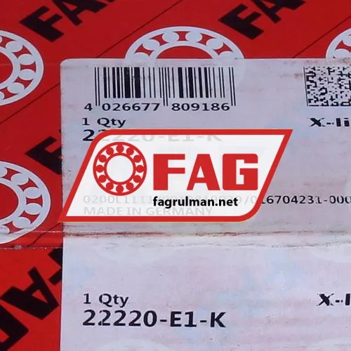 FAG 22220-E1-K ürün fotoğrafı 6