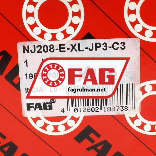FAG NJ208-E-XL-JP3-C3 ürün fotoğrafı 7