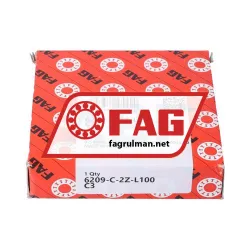 FAG 6209-C-2Z-L100-C3 rulman resim 3