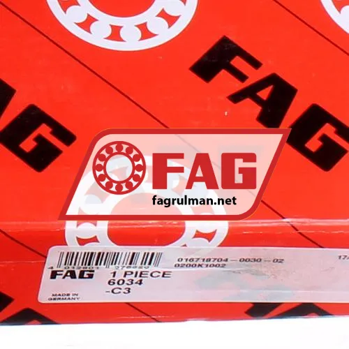 FAG 6034-C3 ürün fotoğrafı 5