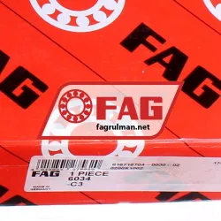 FAG 6034-C3 rulman resim 5