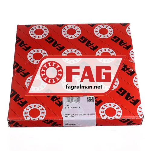 FAG 61834-M-C3 ürün fotoğrafı 4
