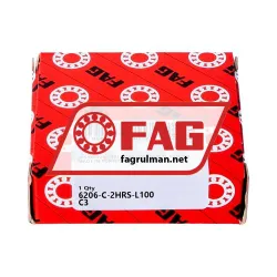FAG 6206-C-2HRS-L100-C3 rulman resim 3