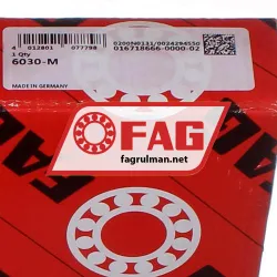 FAG 6030-M rulman resim 5
