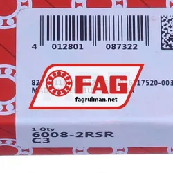 FAG 6008-2RSR-C3 rulman resim 5
