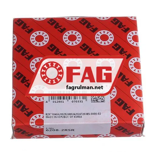 FAG 6208-2RSR ürün fotoğrafı 3