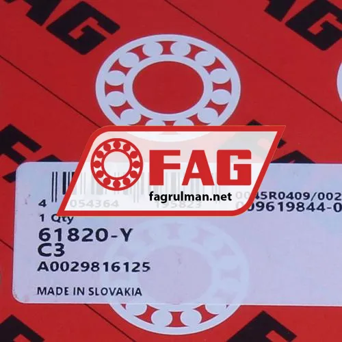 FAG 61820-Y-C3 ürün fotoğrafı 5