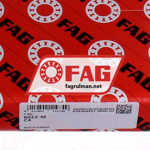 FAG 6022-M-C4 ürün fotoğrafı 5