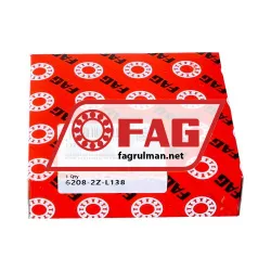 FAG 6208-2Z-L138 rulman resim 3