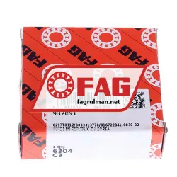 FAG 6304-C3 rulman resim 2