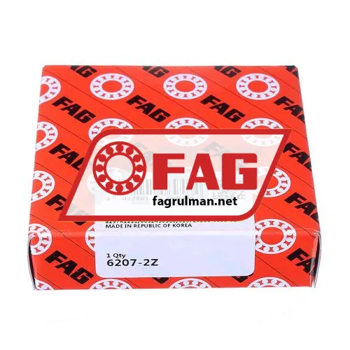 FAG 6207-2Z ürün fotoğrafı 6