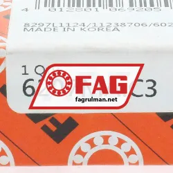 FAG 6207MA-C3 rulman resim 6
