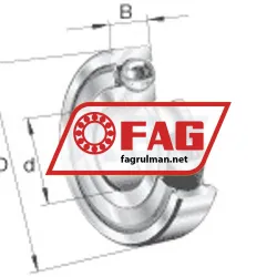 FAG 6201-2Z rulman resim 3