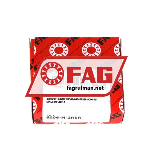 FAG 6006-H-2RSR ürün fotoğrafı 3