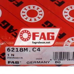FAG 6218M-C4 rulman resim 5