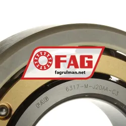 FAG 6317-M-C3-J20AA rulman resim 2
