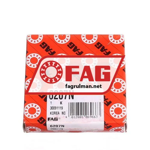 FAG 6207N ürün fotoğrafı 3
