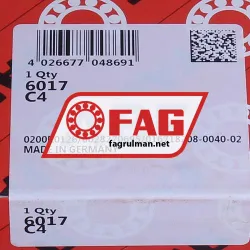 FAG 6017-C4 rulman resim 5