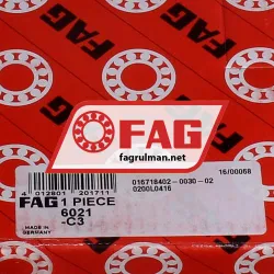 FAG 6021-C3 rulman resim 5