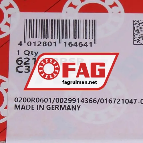 FAG 6213-2RSR-C3 ürün fotoğrafı 7