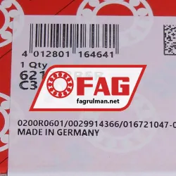 FAG 6213-2RSR-C3 rulman resim 7