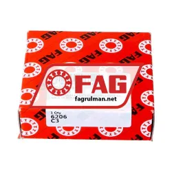 FAG 6206-C3 rulman resim 3