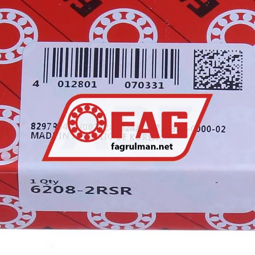 FAG 6208-2RSR-C4 ürün fotoğrafı 5
