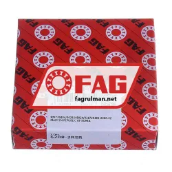 FAG 6208-2RSR-C4 rulman resim 4