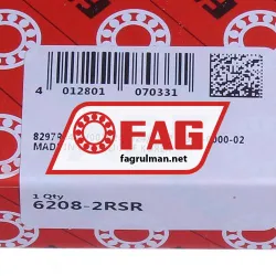 FAG 6208-2RSR-C4 rulman resim 5