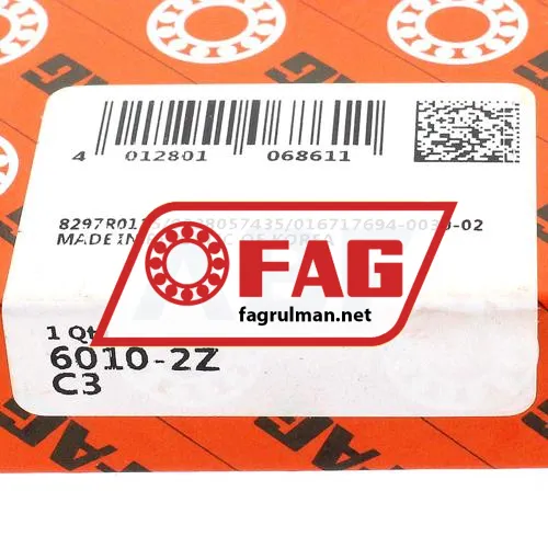 FAG 6010-2Z-C3 ürün fotoğrafı 6