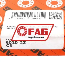 FAG 6010-2Z-C3 rulman resim 6