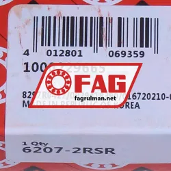FAG 6207-2RSR rulman resim 5