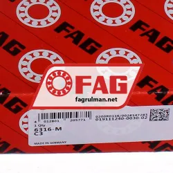 FAG 6316M-C3 rulman resim 5