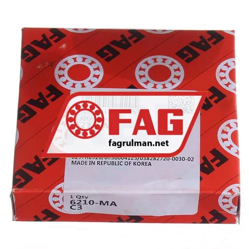 FAG 6210MA-C3 ürün fotoğrafı 4