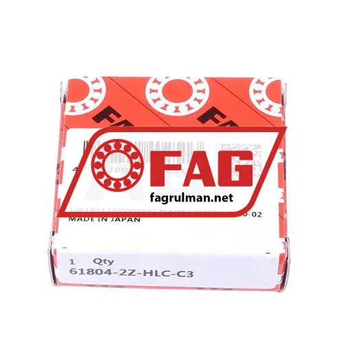 FAG 61804-2Z-HLC-C3 ürün fotoğrafı 2