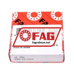 FAG 686-2Z-HLC rulman resim 2