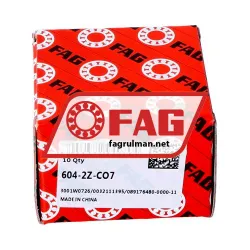 FAG 604-2Z-CO7 rulman resim 3