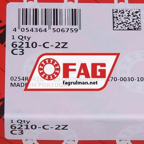 FAG 6210-C-2Z-C3 ürün fotoğrafı 6