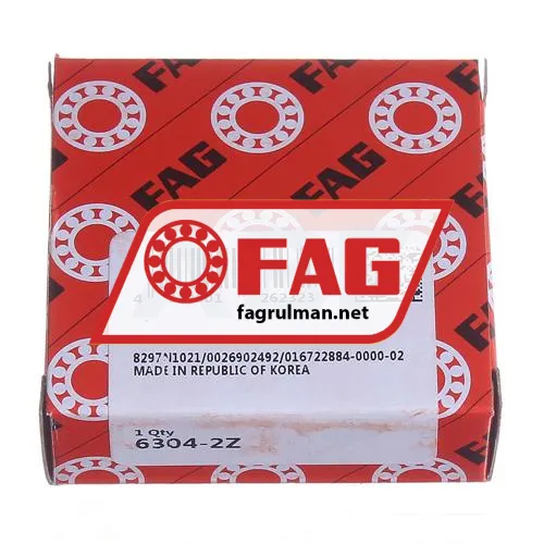 FAG 6304-2Z ürün fotoğrafı 5