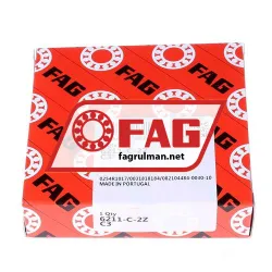 FAG 6211-C-2Z-C3 rulman resim 3