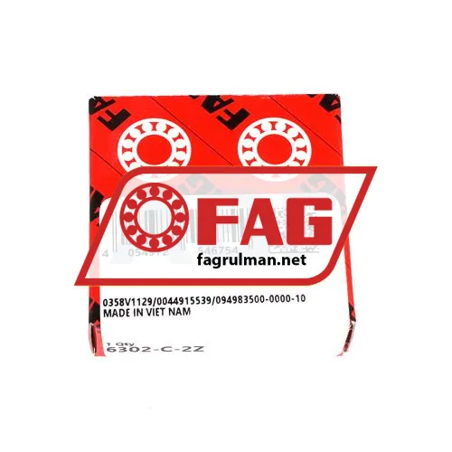 FAG 6302-C-2Z>V ürün fotoğrafı 3