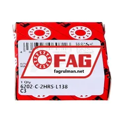 FAG 6202-C-2HRS-L138-C3>V rulman resim 3